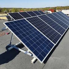 Structură înclinată panouri solare 600W+
