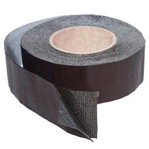 Bandă etanșare ALU butil 5 cm x 10 m, maro RAL 8017