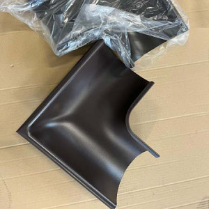 Coltar jgheab 100 mm maro inchis