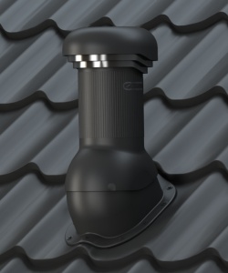 Coș Aerisire Țiglă Metalică Wirplast WiroVent Pro Ø150 mm - Img 4