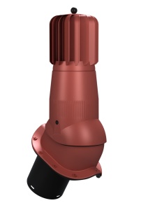Coș rotativ de ventilație Turbo Perfekta EVO tigla metalica - Img 7