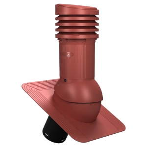 Aerisire hotă bucătărie debit mare Ø150 pe acoperiș de șindrilă