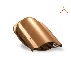 Element ventilare tablă falțuită click castaniu