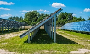 Suport otel panouri fotovoltaice unghi ajustabil