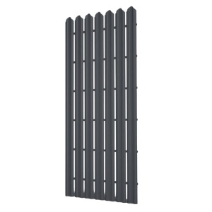 Sipca metalica dreapta mat 0.5 mm Wetterbest pentru garduri moderne minimaliste