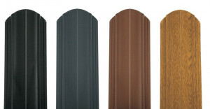 Șipcă metalică gard finisaj Lucios 0,45 mm