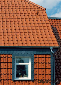 Tigla ceramica Creaton Balance, rosu vin