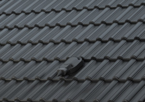 Element trecere cabluri solare Ø5-47mm pentru acoperiș Alpina negru