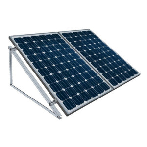 Structură solară rezistentă la vânt acoperiș plat