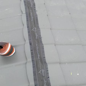 Bandă ventilare coamă Geo Vent 15 cm x 5 m RAL 6020 verde - Img 6