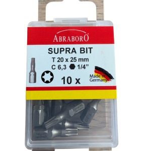 Biți SUPRA Torx pentru Șuruburi T 20