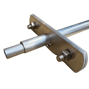 Conector îmbinare bare parazăpadă tip țeavă – aluminiu - Img 2