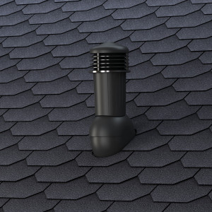 Coș de Ventilație pentru Șindrilă | Sistem 125 mm | Aerisire și eliminare condens