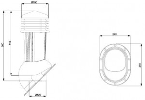 Coș de ventilație ghid montaj