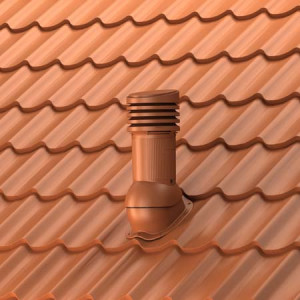 Capăt evacuare debit mare Ø150 mm Wirplast EVO design aerodinamic