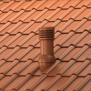 Sistem aerisire acoperiș Wirplast EVO H490 mm diametru 150 mm