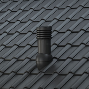 Sistem aerisire acoperiș Wirplast EVO H490 mm diametru 150 mm Titania