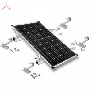 Kit sistem pentru montarea de 1 panou fotovoltaic, acoperis tigla ceramica