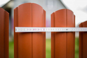Șipcă metalică pentru gard finisaj MAT, 0,5 mm