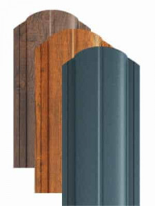 Șipcă metalică pentru gard finisaj MAT, 0,5 mm