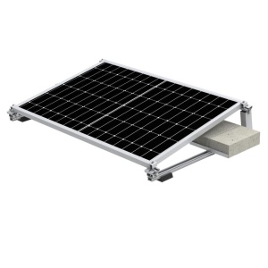 Suport montaj panouri fotovoltaice pe acoperiș plat, cu balast – aluminiu și inox - Img 5