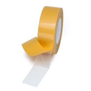Bandă dublu adezivă ranforsată 20 mm x 25 m - Folii și Membrane