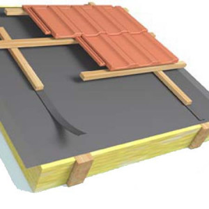 Bandă protecție gaură cui șipcă 5 cm x 30 m - Img 2