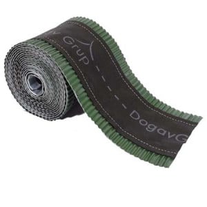 Bandă ventilare coamă Geo Vent 15 cm x 5 m RAL 6020 verde