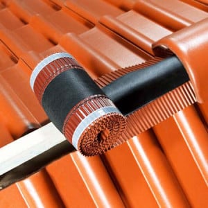 Bandă ventilare coamă Geo Vent 30 țiglă ceramică, beton
