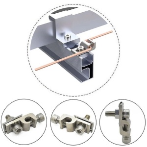 Conector legătură echipotențială sisteme fotovoltaice