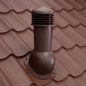 Coș de Ventilație pentru Țiglă Metalică | Sistem 125 mm | Aerisire și eliminare condens