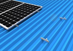 Kit Structură Completă pentru 4 Panouri Fotovoltaice – Montaj Acoperiș din Tablă Metalică Sistem 1.5-2 kW - Img 8
