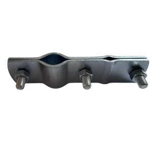 Piesă Legătură Electrod Împământare Ø20 mm cu Conductor Ø8-10 mm, Oțel Zincat Termic