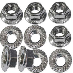 Piuliță hexagonală cu flansă M8 INOX - Img 5