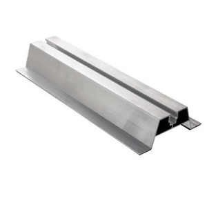 Profil aluminiu 40mm înălțime tablă cutată