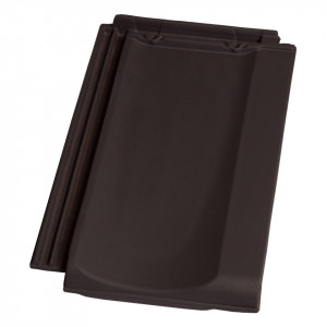 Tigla ceramica Tondach Saturn, Contiton 9 gri inchis satinat