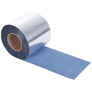 Bandă Etanșare Alu Butil 15 cm x 10 m argintiu RAL 9006