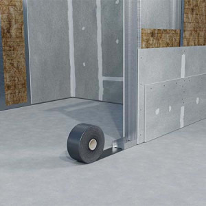 Bandă etanșare fonică profile rigips 5 cm x 30 m