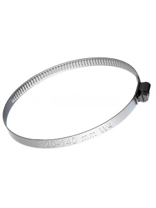 Colier metalic de Fixare Reglabil 120-140 mm, Inox