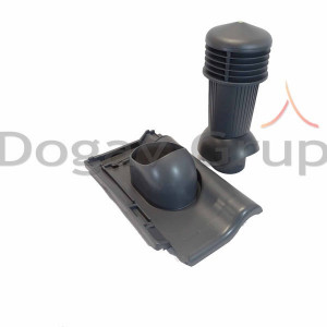 Coș de ventilație Wirplast Ø 125 mm special pentru țiglă ceramică Balance