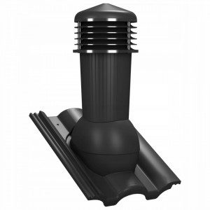 Coș ventilatie țiglă Romana PLUS Ø 125 mm