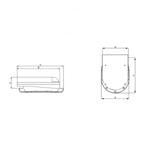 Aerisitor anti-condens pentru acoperiș tablă trapezoidală H18