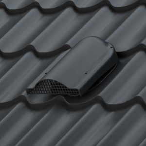 Detaliu bază etanșare element ventilație Rolling pentru acoperiș metalic