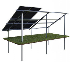 Sistem montaj 2 rânduri x 9 panouri