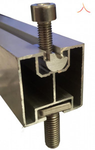 Kit Structură Montaj 3 Panouri Fotovoltaice pe Acoperiș din Tablă Fălțuită/Click – Fixare Fără Perforare - Img 7