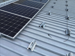 Mini sina montaj panou solar fotovoltaic 40 x 250 mm