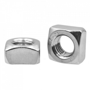 Piuliță Pătrată M8 INOX | Rezistență la Coroziune | Fixare Durabilă