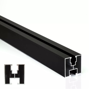 structura Aluminiu NEGRU pentru Montaj Panouri Fotovoltaice