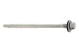 Șurub panou cu șaibă 5,5/6,3 x 135 mm 100 buc metal/oțel