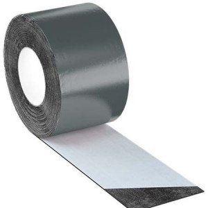Bandă Etanșare Alu Butil 15 cm x 10 m gri RAL 7024